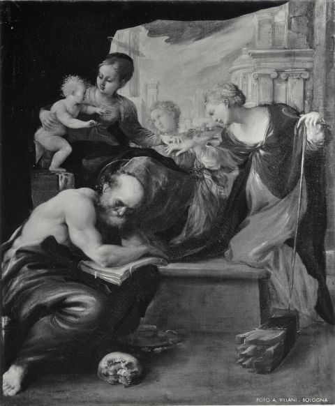 A. Villani e Figli — Pietro Faccini. Sposalizio mistico di S. Caterina. Roma, Galleria Capitolina — insieme